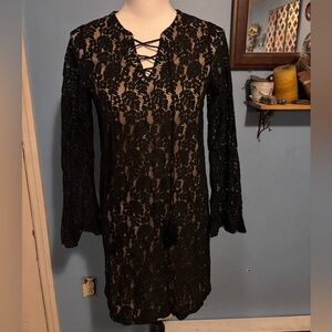 Alison Andrew’s, Black Lace, BoHo, Dress